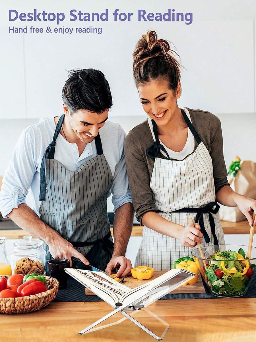 In Stock Cross-Border Acrylic Creative X-Shaped Desktop Book/Magazine/Album Display Stand