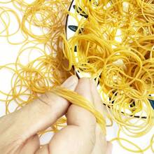 25mm Diameter Rubber Bands, Approx. 155/355/555pcs, High Elasticity Durable Rubber, Suitable For Home, Office, School Use - Yellow - View 6