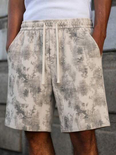 Men's Fashionable Casual Loose Pocket Street Work Shorts, Gothic Shorts, Dopamine, Workwear Shorts, Outdoor Functional Style, Men's Casual Shorts, Sports Shorts, Loose Chino, Functional Shorts, Running Shorts, Loose Fit Sports Shorts, Running Shorts, Loose Fit, Workwear Shorts, Gifts For Husbands And Boyfriends