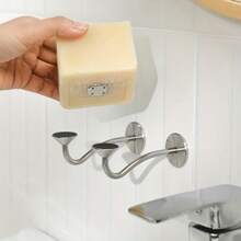 [Magnetic Soap Dish] Stainless Steel Magnetic Soap Dish | Hole-Free Wall-Mounted, Easy To Stick And Install, Suitable For Shower, Kitchen, Bathroom - Magnetic Soap Holder - View 8