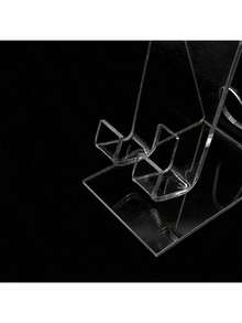 1 cái giá đỡ điện thoại và máy tính bảng bằng acrylic, giá đỡ để bàn tiện dụng để sạc và trưng bày, giá đỡ điện thoại để bàn bằng acrylic trong suốt. - Nhiều màu - Xem 4