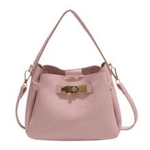 Túi xách cao cấp, tinh tế và đa năng cho mùa mới 2026, phù hợp sử dụng hàng ngày, túi đeo chéo và đeo vai dành cho nữ với thiết kế mẹ và con gái. - Hồng - Xem 13