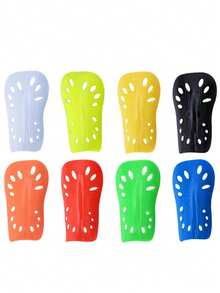 10-18 Years Old Kids Professional Football Shin Guards With Ventilation Holes, Training & Match Leg Pads - Multicolor - View 3