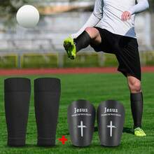 1 Set Racing Gear Set (Leg Sleeve + Leg Pad), High-Quality Knit, Effectively Wraps The Legs - Multicolor - View 4