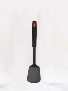 不粘煎铲，柔韧厨房煎蛋鱼肉煎饼翻铲，家用厨房餐厅野餐烧烤烹饪铲 - 黑色 - 查看 8