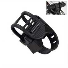 1pc Adjustable Lamp Holder Bicycle Flashlight Bracket - Mountain Bike Front Fixed Clip Riding Equipment And Accessories - Multicolor - View 3