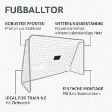 Football Goal - White - View 3