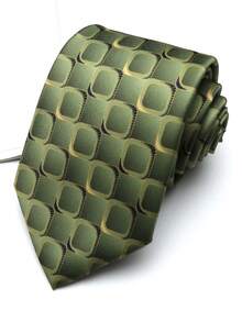 1 pieza Corbata informal impresa hecha a mano y unisex, adecuada para la calle, el uso diario, fiestas y como regalo - Multicolor - Ver 3