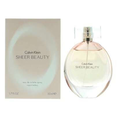 Calvin Klein CK Sheer Beauty Womens EDT 50ml With Free Fragrance Gift