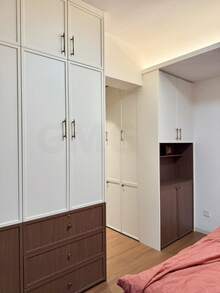 1个金属橱柜/抽屉拉手，法式奢华风格，青铜复古家具门把手，适用于衣柜、鞋柜、书桌、家居装饰 - 古銅色(A款) - 查看 4