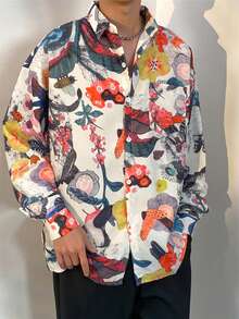 Men Shirts - Apricot - View 2
