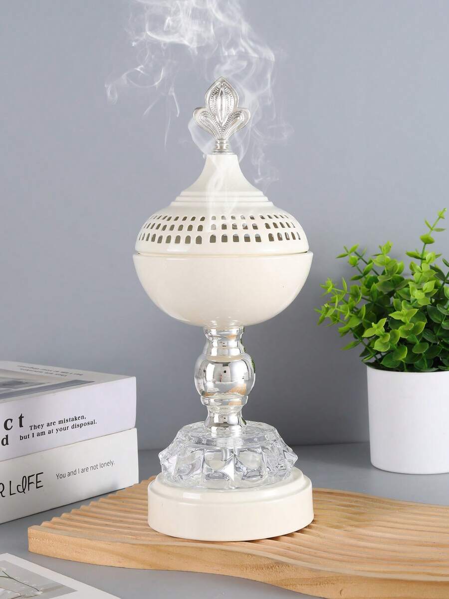 1 pieza Quemador de incienso de estilo bohemio minimalista y fresco de hierro, adecuado para la decoración del hogar, el dormitorio, la sala de estar (como artículo decorativo), la oficina, el estudio de yoga y la terapia de fragancias y decoración para fiestas, creando un ambiente elegante. Este quemador de incienso es un regalo ideal para vacaciones, vuelta al colegio, graduación y mujeres. - Multicolor - Ver 1