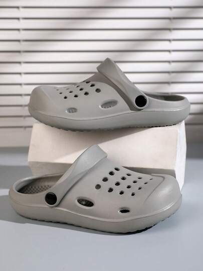 Kids Breathable Sandals, Boys Summer New Solid Color Lightweight Comfortable Children Shoes, Boys Sandals