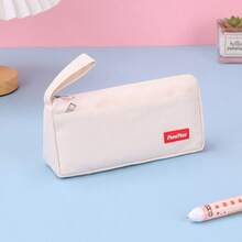 Customized Text LOGO Minimalist Pencil Case, Large Capacity Stationery Bag, Pencil Pouch For Students, Back To School Gift, Personalized Pencil Bag - Multicolor - View 17