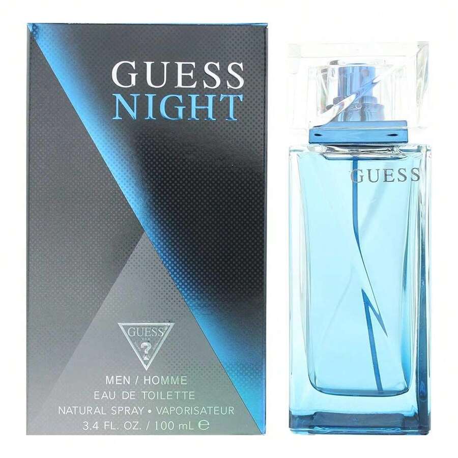 Guess Night Mens EDT 100ml With Free Fragrance Gift - Woody & Earthy - View 1