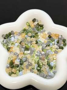 Acrylic Irregular Blending Small Crushed Stone Scattered Beads Handmade Bead Bracelet Materials, Mobile Phone Chain Accessories, DIY Hairpins, Headwear, Shoes, Hats, Handbags, Bead Embroidery Crafts, Etc - Multicolor - View 2