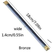 Uxcell 50 chiếc khung nhựa mềm bên trong bằng kim loại, kẹp mảnh vỡ, khung nhựa mềm bên trong bằng kim loại, phụ kiện túi xách bán sỉ, khóa lò xo túi xách, 4 màu, dây xích ví mini, phụ kiện túi xách du lịch - Nhiều màu - Xem 13