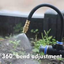 Fully Automatic Universal Brass Atomizing Nozzle Set, Garden Atomizing Irrigation Cooling Quick Plug Humidifier, Adjustable Nozzle, Suitable For Lawns, Lawn Automatic Drip Irrigation Systems, Potted Greenhouses - Irrigation Kit - View 8