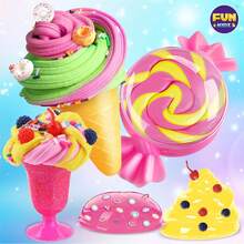 Butter Slime Kit Girls 10-12, FunKidz Soft Slime Making Kit Ages 8-12 Kids Slime Toys Birthday Party Present,Birthday,Party Gifts - 1 - 查看 5
