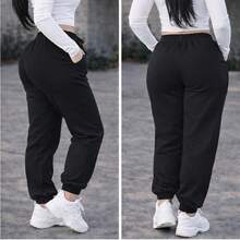 Women Sweatpants - Black - View 2