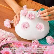 12/8/6/4/1 quả cầu xốp thủ công, khối xốp polystyrene, đất sét xốp, thích hợp cho điêu khắc nghệ thuật, cắm hoa, làm mô hình, đồ thủ công DIY cho trường học và gia đình, trang trí cổng cưới, đạo cụ phông nền cô dâu, hoa giả, bó hoa, hoa cài áo, vật trang trí bàn; thích hợp cho lễ tốt nghiệp, Ngày của Mẹ và các dịp khác. Trang trí phòng, tranh treo tường, hoa giả ngoài trời. - Nhiều màu - Xem 5