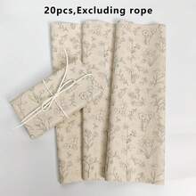 20/60 tờ giấy mỏng màu be họa tiết hoa cổ điển, thích hợp để gói bó hoa, lót hộp quà, làm vật liệu độn, tự làm đồ thủ công và nhiều dịp khác như Ngày Valentine, Ngày của Mẹ, Sinh nhật, Đám cưới, Lễ tốt nghiệp. - Nhiều màu - Xem 10