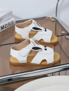 2026新款儿童夏季可爱凉鞋，夏季穿着的理想之选。波西米亚风格凉鞋。男女童沙滩凉鞋，儿童魔术贴凉鞋，沙滩鞋和童鞋。 - 米色 - 查看 6