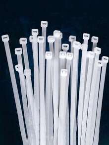 100pcs Nylon Cable Ties Heavy-Duty Self-Locking Zip Ties For Organizing & Securing – Durable Plastic, Multi-Purpose Use Fo Rindoor And Outdoor, UsCables, DIY Projects & Home/Office Organization" - A - View 2