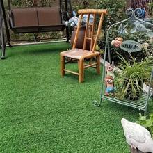 人造草坪，易于维护，高品质合成草垫，适用于室内/室外花园、游乐场装饰、宠物友好、阳台和庭院。 - 草坪 - 查看 3
