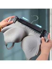 20/10/5 Pcs Black Plastic Clothes Hangers & Pants Hangers Set, With 2 Adjustable Rust-Proof Skirt Clips And 360° Rotating Hooks, Suitable For Jeans And Casual Pants - Multicolor - View 10