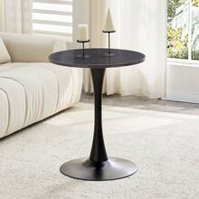 Dining Tables - Black + Medium Density Fiberboard + Metal - View 2