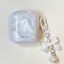 1pc Bow-Knot Design Protective Case Compatible With Apple Pro 3, Pro 4, 2nd Gen, 3rd Gen Noise Proof Bluetooth Earphones - Multicolor - View 6