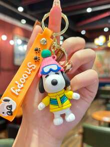 Móc khóa hình nhân vật hoạt hình dễ thương, phụ kiện trang trí ba lô, móc khóa hình búp bê đôi, quà tặng ngày Valentine - Nhiều màu - Xem 5