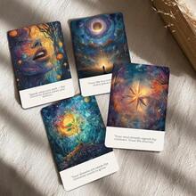52-Card Deck Cosmic Truth Cosmic Answer Oracle Cards, Spiritual Guidance, Manifestation, Inner Awakening And Insight Mini Divination Tool For Meditation, Yoga, Mindfulness, Healing, Positive Thinking, Self-Discovery And Daily Inspiration - Oracle Card Universe - View 7