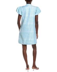 Sail To Sable Button Front Mini Tunic - Green - View 3