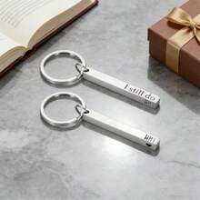 Sixth Wedding Anniversary Keychain Gift For Wife And Husband Iron Anniversary Durable Iron Material Classic Black Color Symbolic Love And Lasting Commitment - như hình ảnh - Xem 4