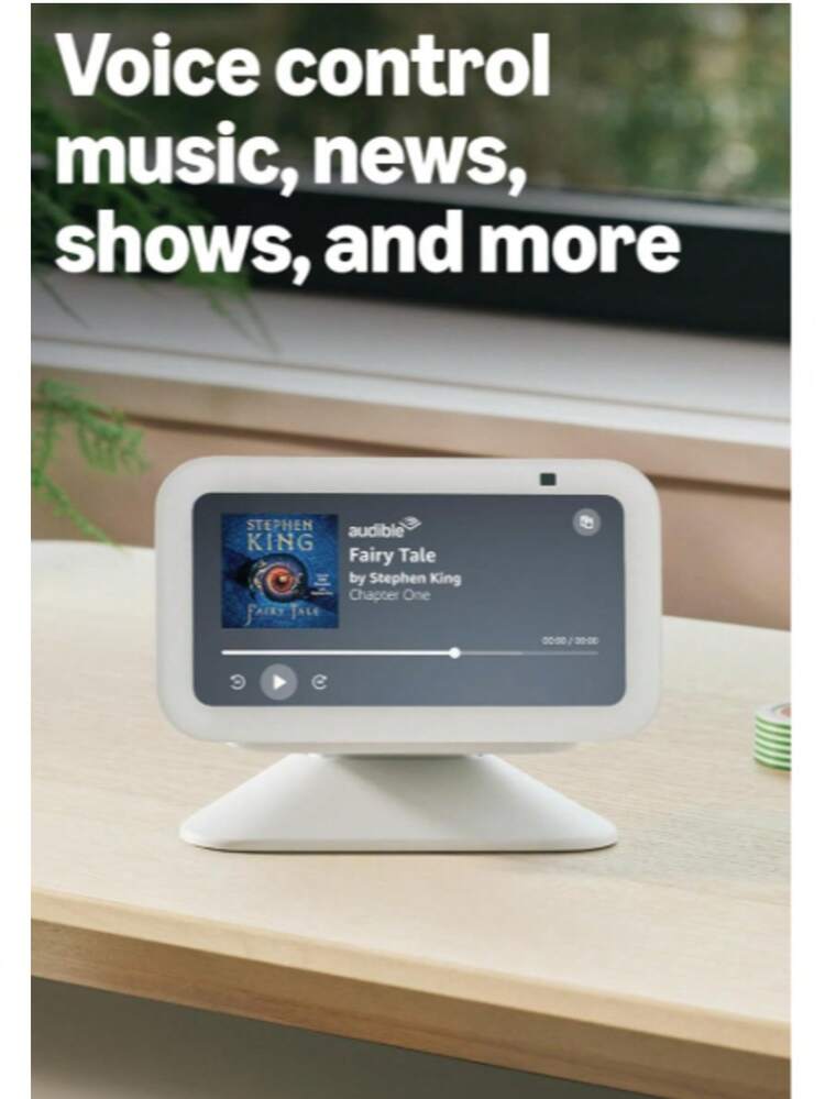 Amazon Echo Show 5 5.5 Inch 3rd Generation Smart Display With Alexa Charcoal - 查看 3