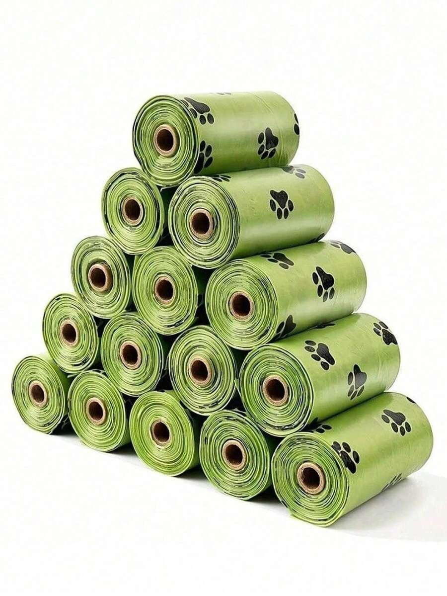 1卷/5卷/10卷/20卷（15个/75个/150个/300个）加厚防漏香型宠物粪便袋，用于宠物粪便管理