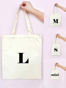 paquete de 1/3/5/10 bolsas de lona de 4 tamaños (Mini/S/M/L) - Bolsas reutilizables para la compra de comestibles con cremallera, bolsas para manualidades y pintura, recuerdos de fiesta, despedida de soltera, regalo de boda, bolsa de lona reutilizable, uso diario estético, recuerdo de fiesta, bolsa de regalo de lona para Eid, bolsa de lona premium para Ramadán y Eid - Beis - Ver 8