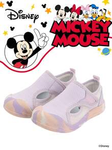 Authorized Collaboration With Mickey Mouse | A Pair Of Disney Children's Sneakers, Suitable For Daily, Festival, Sports, And Outdoor Wear. It Fits The Foot Comfortably, Is Anti-Slip, Wear-Resistant, And Breathable (Boys' Sneakers, Boys' Board Shoes, Children's Sneakers, Girls' Sneakers, Girls' Board Shoes) - Purple - View 1
