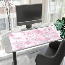 1 tấm lót chuột hình cô gái anime dễ thương - Tấm lót bàn siêu mịn với đường viền may chắc chắn, đế cao su chống trượt và chống thấm nước, thiết kế nhân vật sống động, phù hợp cho máy tính văn phòng và gia đình, phụ kiện bàn làm việc anime | Tấm lót chuột nhiều màu sắc | Bề mặt mịn, tấm lót chuột bàn làm việc, đồ dùng văn phòng, trang trí văn phòng - Nhiều màu 1 - Xem 2