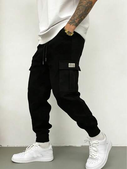 男士轻便休闲工装裤，时尚户外运动裤，适合春秋季穿着