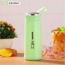 Fashionable Nisi Double-Layer Glass Insulated Water Bottle, Minimalist & Practical Cup, Holiday Gift - Green - View 8