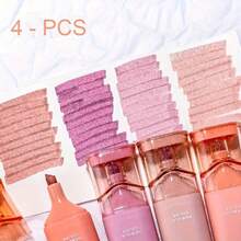 Glow-In-The-Dark Highlighter Pen, Flexible Line Width, Water-Based Ink, Suitable For Shiny Notes, Plans, Diaries - A - View 7