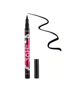 kit de 4 Delineador de ojos 36 horas intenso plumon delineador liquido delineador indeleble a prueba de agua Waterproof Punta Precisa - 01 Black - Ver 3