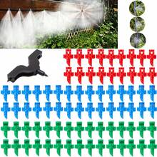 Automatic Irrigation Nozzle 90/180/360 ° Irrigation, Adjustable Drip Irrigation Nozzle, Equipped With Hole Opener, Refractive Micro Sprinkler Irrigation, Multi Angle Watering Of Garden Plants, Lawn Potted Seedlings And Vegetable Beds, Easy To Install And Durable Irrigation System Accessories. - Irrigation Kit - View 8