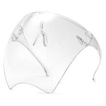 Transparent/Clear Fashion Glasses, Unisex, Lightweight Design, Suitable For Painting, Daily Wear, Party Photo Props - View 4