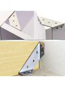 Universal Stainless Steel Furniture Corner Connector / Triangle Corner Brace Bracket - A - View 4