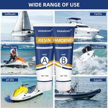 Fiberglass Boat Repair Kit With Color-Matching Gel Coat - ColorA - View 6
