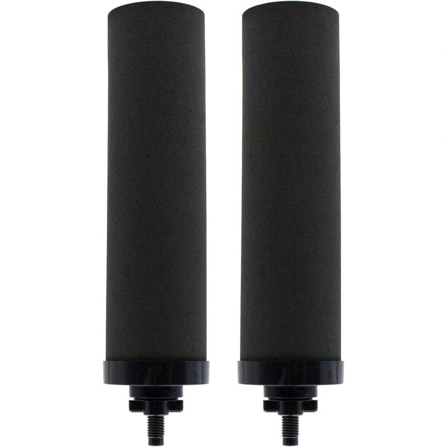 Water Filter Replacement For BB9-2® Black Activated Carbon Filters, Compatible With Berkey® Travel, Large, Royal, Crown Series, Pack Of 2 - 查看 1